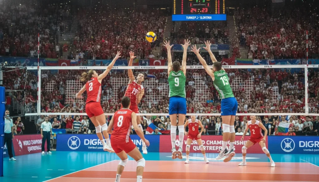 Türk Voleybolunda Dönüm Noktası: Rakip Slovenya